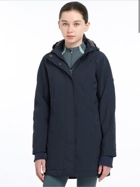 Le Mieux Young Rider Waterproof Coat - 9-10 Year Old - Black